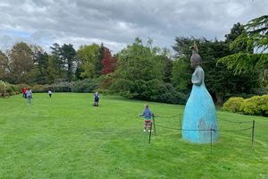 [Leiko Ikemura][0], _Usagi Kannon II._ Yorkshire Sculpture Park, United Kingdom. Photo: Georges Armaos.


[0]: https://ocula.com/artists/leiko-ikemura/